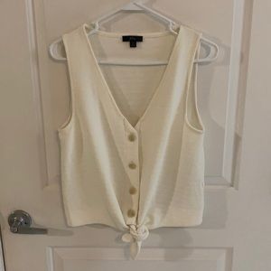 J crew white like new top